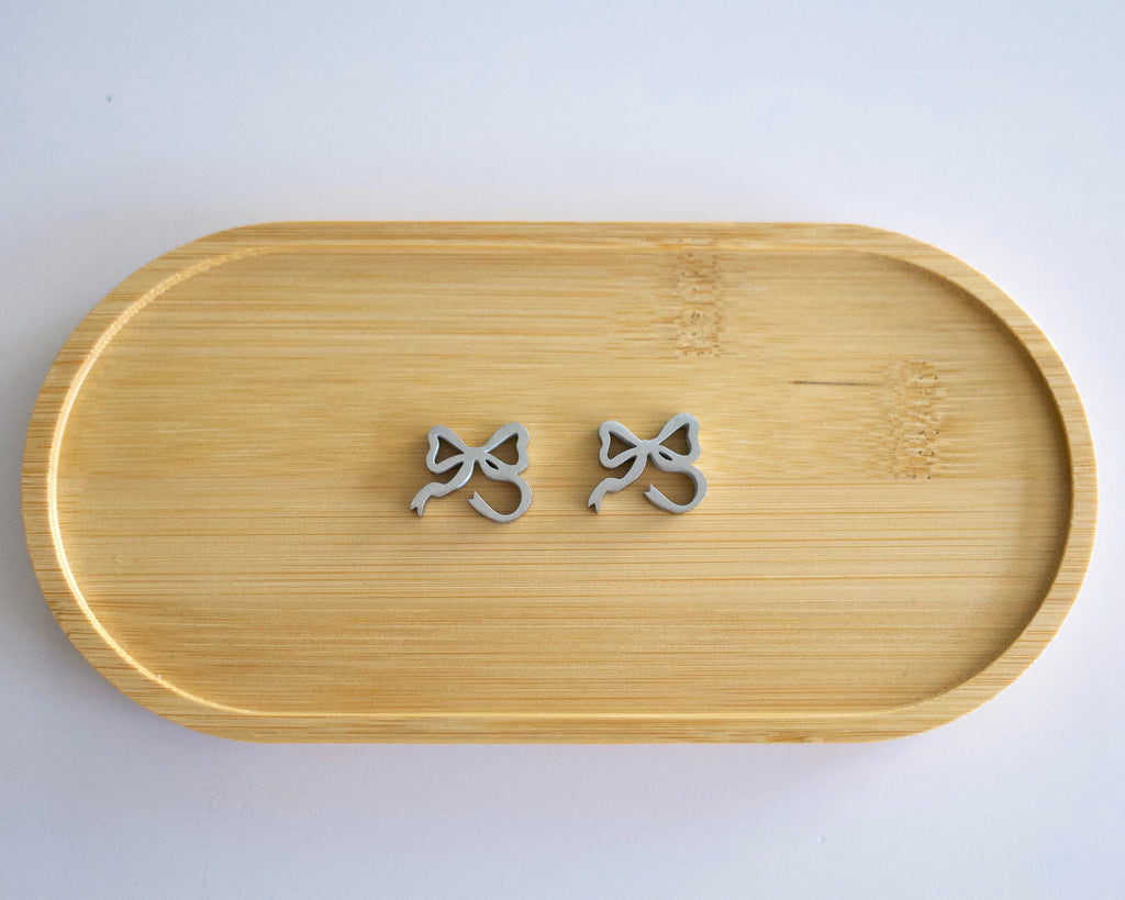 ribbon (set of 2) sifter beads (satin finish)