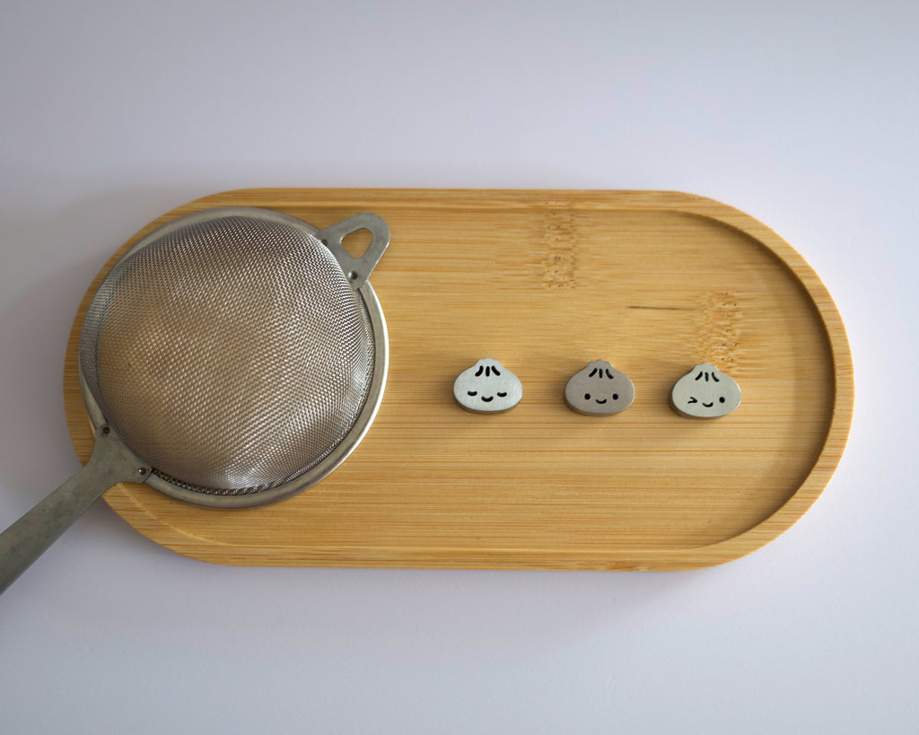 dumpling sifter beads (satin finish)