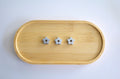 sakura (set of 3) sifter beads (satin finish)