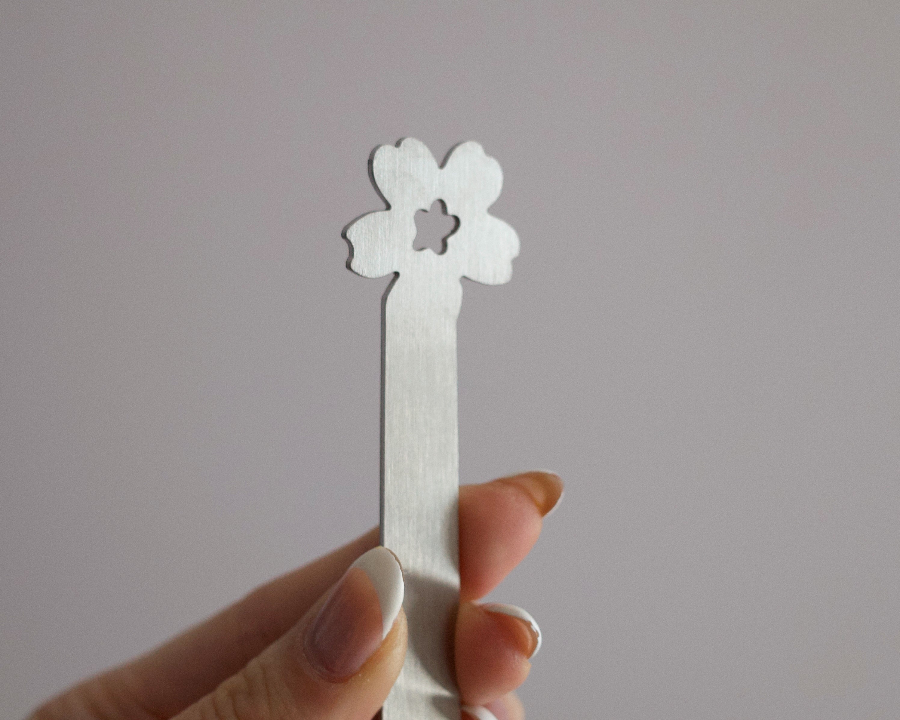 wabi sabi sakura chashaku (satin finish)