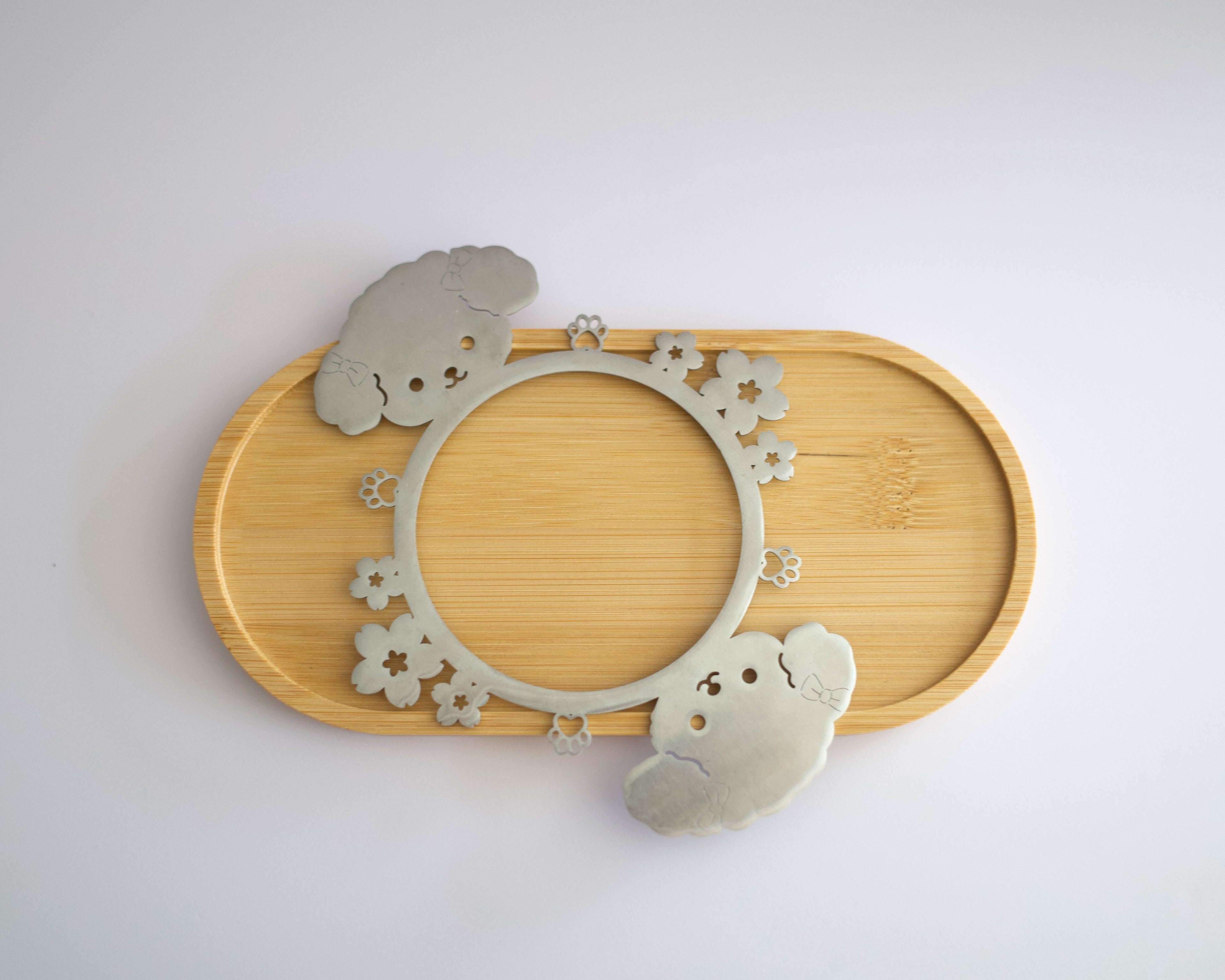 dog sakura sifter ring