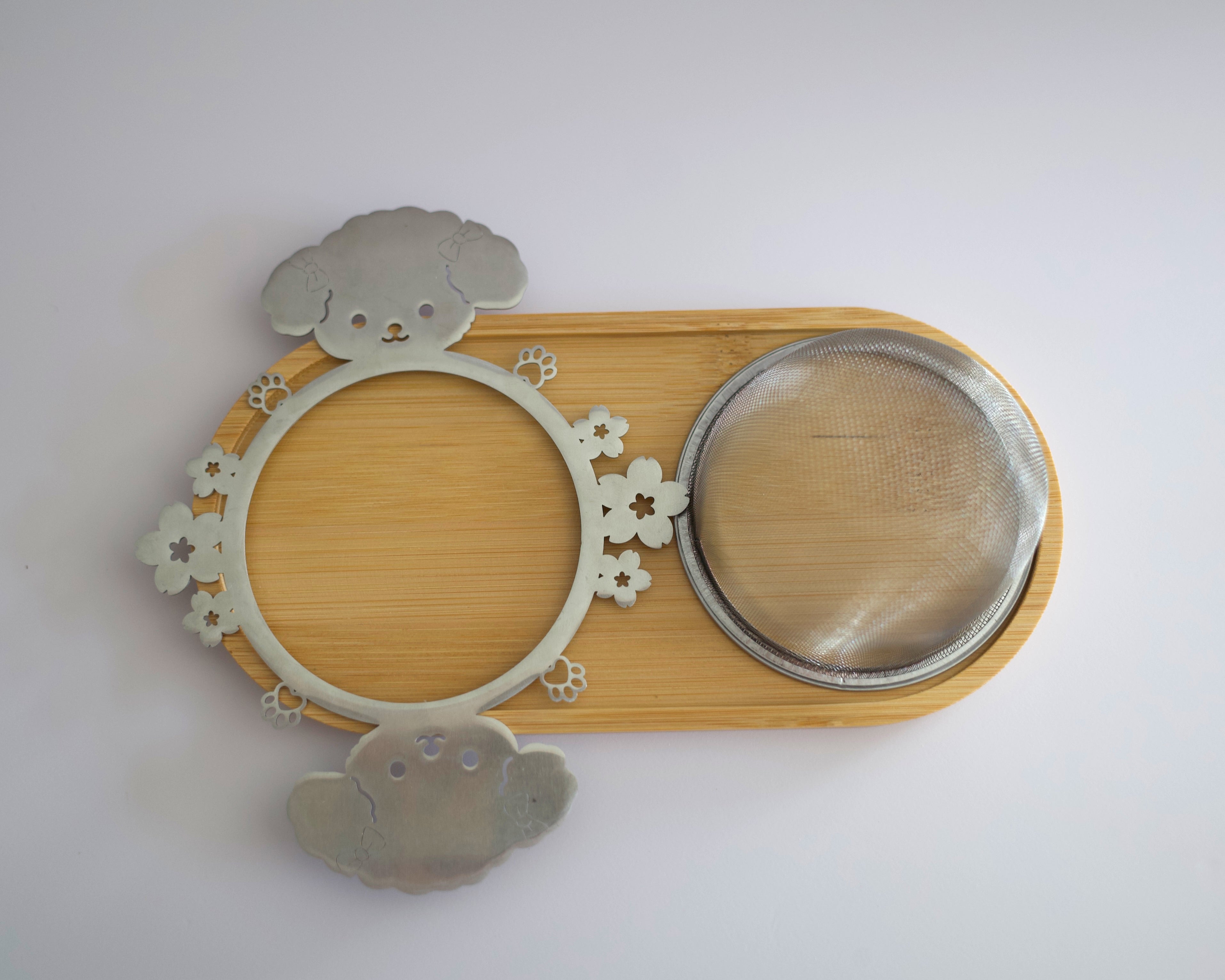dog sakura sifter ring