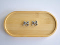 ribbon (set of 2) sifter beads (satin finish)
